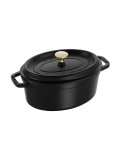 Cocotte Ovale in Ghisa con Coperchio