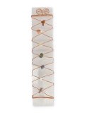 Piastra di Ricarica in Selenite con Chips Chakra